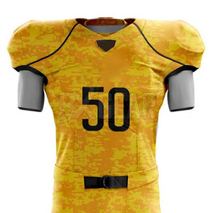 Uniforme de fútbol americano duradero y ligero adecuado para deportes hecho de tela de alta calidad con logotipo personalizado - Product Image 3