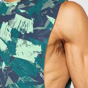Nouveau style 2026 – Débardeur homme respirant et à séchage rapide en polyester/coton – Vente en gros - Product Image 6