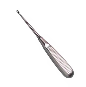 Curette à os en acier Volkmann avec poignée creuse Source d'alimentation manuelle Caractéristique réutilisable Instruments de chirurgie plastique en acier inoxydable - Product Image 3