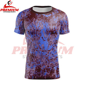 Compression Gym Chemises À Manches Longues Personnalisé Bjj Rashguard Mma Sublimé Hommes Rash Guard OEM ODM Rash Guard - Product Image 1