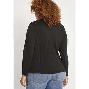 เสื้อแจ็คเก็ตผู้หญิง Eloquii ไซส์พลัสสำหรับ Ali Blazer สีดำ ไซส์ 18W - เสื้อแจ็คเก็ตผู้หญิงที่สวมใส่สบาย - Product Image 3