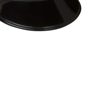 Casquette d'officier en laine noire de haute qualité avec logo brodé, nouveau design élégant - Product Image 3