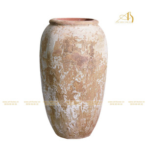 PRODUIT CHAUD ART-HOME CÉRAMIQUE ROCHE MODERNE JAUNE AN606H132 ARTISANAT POTS DE JARDIN PLANTEURS MAISON CÉRAMIQUE - Product Image 1