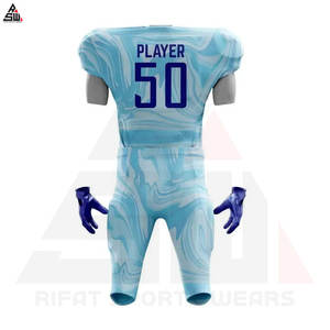 Nuovo arrivo giovani personalizzabili maglie da Football americano stile giovanile Design traspirante ad un prezzo ultime divise - Product Image 2