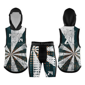 Uniformes de Fútbol Americano 7 contra 7 Sublimados Personalizados de Último Diseño al por Mayor, Uniformes de Fútbol Americano 7 contra 7 de Ajuste Regular para Jóvenes - Product Image 4