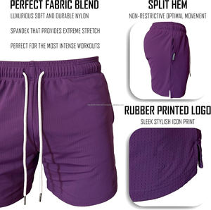 กางเกงกีฬาขาสั้นผ้าฝ้ายสำหรับผู้ชายชุดแนวสตรีทชุดใส่วิ่งออกกำลังกายสำหรับผู้ชาย - Product Image 2