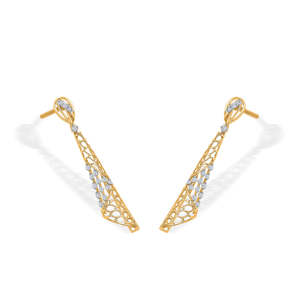 Pendientes de Oro de 18k con Diamantes para Mujer, para Bodas y Fiestas - Product Image 4