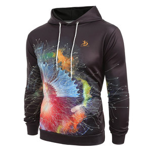 Servicio OEM precio al por mayor hombres sudaderas con capucha 100% algodón invierno ecológico transpirable secado rápido hecho a medida de alta calidad - Product Image 1