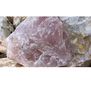 Natural Rose Quartz <b>Blocks</b> 15-30 cm for Lapidary & Decorative Slabs - Product Image 3