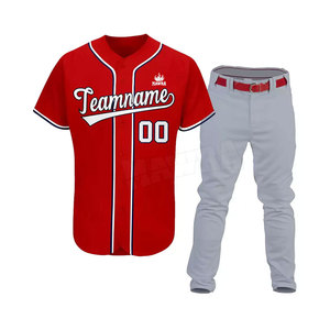 Nouveauté, uniforme de baseball professionnel respirant, vêtements de sport, vêtements d'entraînement, personnalisable, faible MOQ - Product Image 1
