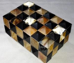 Buffalo Natural Horn Jewelry <b>Box</b> Perfect for Jewelry <b>Storage</b> and Keep Safe Buffalo Horn Jewelry Display <b>Box</b> by f s international - Product Image 3