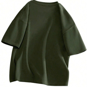 Vêtements T-shirts 100% coton pour hommes ou unisexe Patch de broderie personnalisé respirant et évacuant l'humidité prêt à porter - Product Image 2