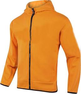 Survêtement à capuche 100% coton personnalisable pour hommes, couleur unie, vêtements décontractés d'hiver de haute qualité, imprimé lourd - Product Image 5