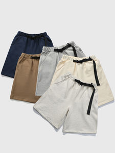 Pantalones cortos de verano para hombre, pantalones cortos deportivos informales de Color sólido para hombre, pantalones cortos holgados de moda al por mayor con diseño personalizado - Product Image 4