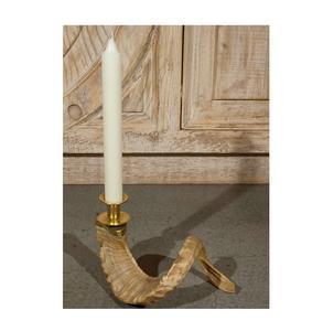 เชิงเทียนฮอร์นแพะพร้อมขาตั้งสแตนเลส - Product Image 5