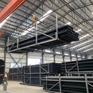 Grote Diameter Pe100 <span class=keywords><strong>Hdpe</strong></span> Hogedruk Waterleiding 630Mm Zwart Blauw Streep Voor Ondergrondse Gemeentelijke Projecten 100% Maagd - Product Image 4