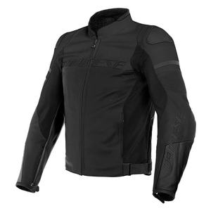 For Dainese Agile <b>Leather</b> Motorcycle <b>Jacket</b> with Stand Collar - Product Image 1