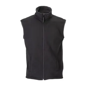 Gilet in pile personalizzato con cerniera intera per polo promozionali e merchandising - Product Image 2