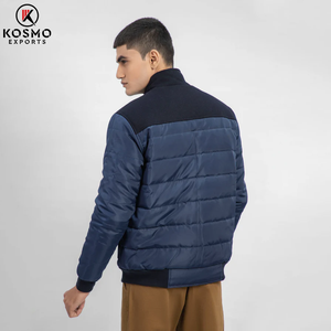 Veste bomber pour homme, streetwear tendance, hiver, poche zippée sur le devant, logo personnalisé, haute qualité, coupe-vent imperméable - Product Image 6