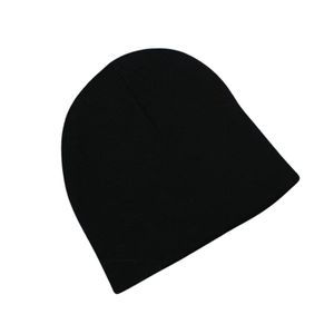 Gorro de punto de invierno, gorro de calavera de mezcla de lana acanalada cálida para hombres y mujeres, gorro de calle de color personalizado para el Norte - Product Image 1