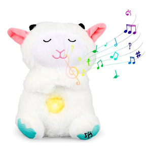 Oveja de Peluche con Sonido de Respiración para Bebés, Suave y Calmante - Colores Surtidos - Product Image 4