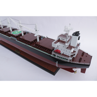 SABRINA (Cargo général) Modèle de bateau en bois de 100 cm / Navires porte-conteneurs / Artisanat fait main pour la décoration
