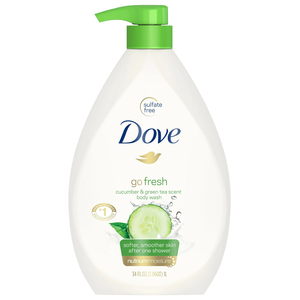 โดฟ เจลอาบน้ำสูตรอ่อนโยน กลิ่นแตงกวาและชาเขียว ขนาด 30.6 ออนซ์ - Product Image 1