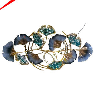 Décoration murale en métal unique pour salon, salle de séjour, chambre à coucher, hall d'entrée, restaurant - Product Image 1