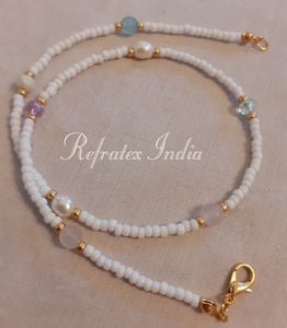 <b>Beaded</b> Necklace Bulk Supplier and Manufacture by Refratex India Made in India for Best Quality and Low Price and More <b>Color</b> - Product Image 1