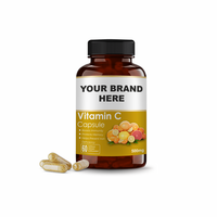 Suplemen Vitamin C layanan Label pribadi | Suplemen kesehatan | 60,90,120 kapsul