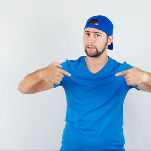 Nouveauté T-shirt formel pour homme couleur personnalisée respirant à manches longues séchage rapide logo personnalisé imprimé mélange polyester/coton - Product Image 1