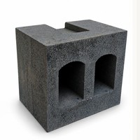 Étagère de support de four en blocs réfractaires pour haute température