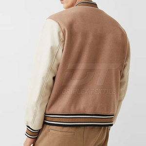 Mejor venta de ropa de moda Letterman chaqueta nuevo estilo a prueba de viento Letterman chaqueta para los hombres - Product Image 5