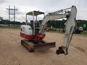 Mini-excavatrice TAKEUCHI TB230 d'origine en gros, 24 CV, châssis ouvert, moteur diesel, homologuée EPA CE, hydraulique auxiliaire, 2 vitesses, PLC - Product Image 3