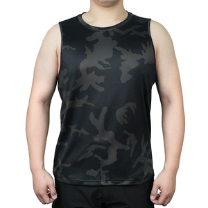 Sleeveless Breathable T-<b>shirt</b> Hunting Fishing Quick Dry Summer Outdoor Gear <b>Camouflage</b> <b>Shirts</b> Round Neck Men's Vest Breathable - Product Image 2