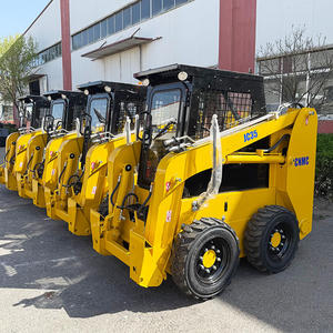 Free Shipping JC45 JC65 JC100 Skid Steer Loader Powerful Kubota Diesel EPA Engine <b>Wheel</b> Loader Heavy Equipment PLC <b>Small</b> Loader - Product Image 2