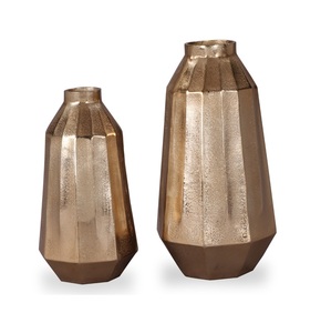 Vase à fleurs en métal aluminium de haute qualité de forme moderne meilleur vendeur pour la décoration intérieure table mariage chambre salon - Product Image 1