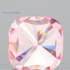 Diamante Suelto Cultivado en Laboratorio CVD de 1.01 Quilates, Corte Cojín, VVS/VS, Color Rosa Intenso, Perforado con Láser, Certificado IGI, Precio al por Mayor - Product Image 4