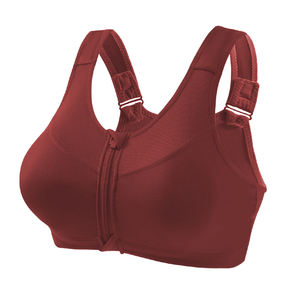 Soutien-gorge de sport pour femmes, vêtements de yoga de couleur unie avec sublimation sérigraphie et impression numérique - Product Image 1