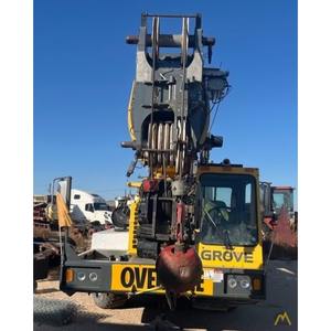 Grue à flèche télescopique Grove TMS900E avec moteur FPT remis à neuf, capacité de charge nominale de 25/30 tonnes pour l'industrie de la construction - Product Image 4