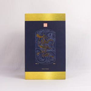 Boîte-cadeau de vin en carton de qualité supérieure avec logo pour la marque Tran Gia Tuu, emballage personnalisé par Vietnam Producer VPN - Product Image 2