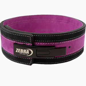 Cinturón de levantamiento de pesas profesional para hombre, palanca de bloqueo rápido de 10mm, hebilla ajustable resistente, entrenamiento físico, logotipo profesional - Product Image 4