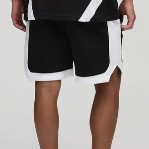 Vêtements d'extérieur de bonne qualité pour hommes, vente en gros, ensemble double de vêtements de sport, chemise et short de fitness pour entraînement, ensemble jumeau de jogger pour hommes - Product Image 5