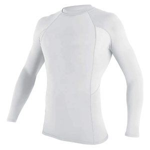 2024 Custom Men's Long Sleeve Rash Guard for Surf BJJ MMA Martial Arts for Adults Sublimation Blanks - Product Image 5