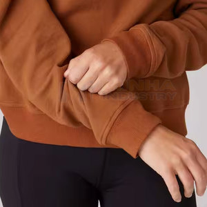 Sudadera con Capucha para Mujer al por Mayor, el Mejor Diseño, Sudaderas Ligeras para Mujer, Color Personalizado - Product Image 4