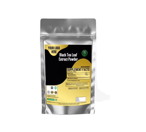 Polvo de extracto de hoja de té negro de alta calidad 100% polvo de extracto de té negro instantáneo soluble en agua para leche - Product Image 3