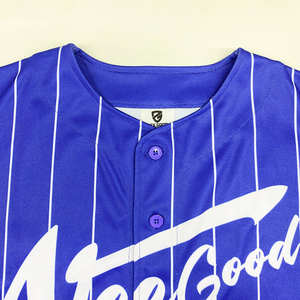 ชุดเบสบอลแบบกำหนดเองสำหรับผู้ชายพร้อมการพิมพ์ลายออกแบบตามสั่ง - Product Image 3