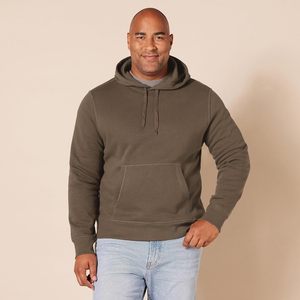 Sweat à capuche d'hiver 100% coton personnalisable, décontracté, sport, coupe régulière, pull confortable à capuche, poche avant - Product Image 4