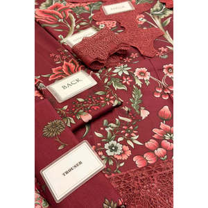 Conjuntos de Traje para Mujer Maria.B, Bordados y Estampados en Tela Lawn, MPT-2709-A y TC-1485 - Product Image 4