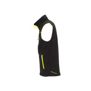 Gilet Softshell de sécurité réfléchissant U-POWER Universe Black Carbon Design - Product Image 4